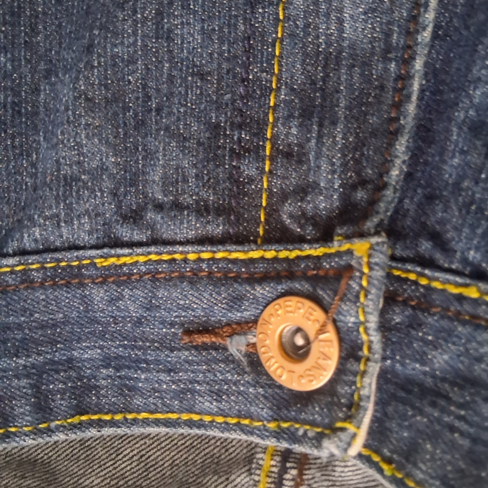 Pepe Jeans Dark Blue Denim with Yellow Accents - Picture 7 of 7